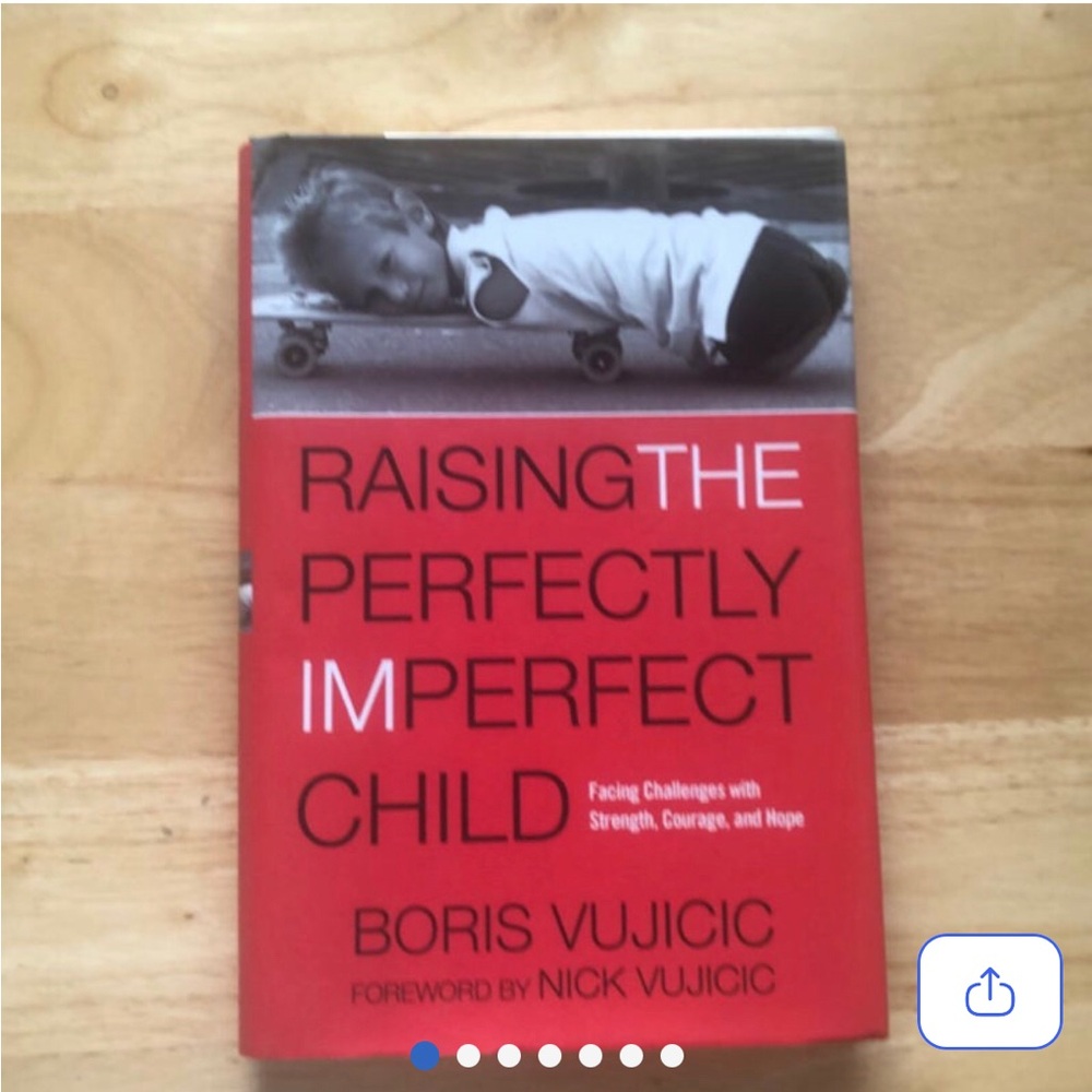 Raising the Perfectly Imperfect Child Book by Nick Vujicic